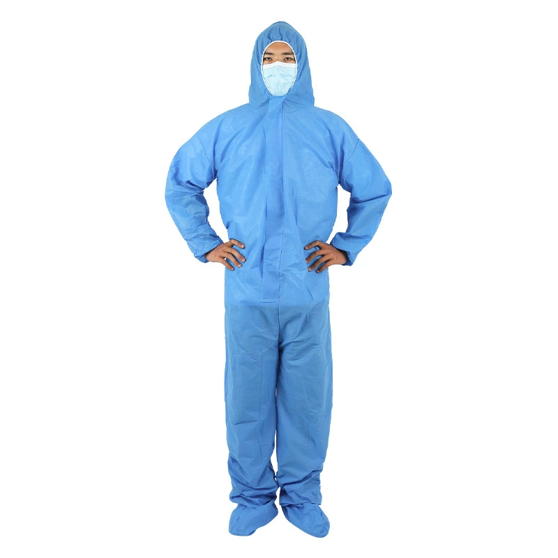Disposable SMS Coverall with Hood